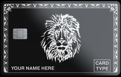 Matte Black Credit Card & Debit Card Skin