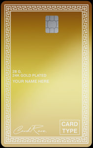 Custom Metal Debit Card