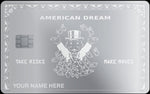 The American Dream Card Chrome Silver