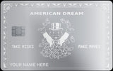 The American Dream Card Chrome Silver